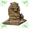 perfect work brass carving lion (YL-K031)